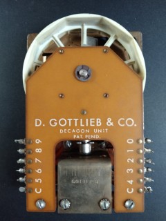 GOTTLIEB - Compteur Score - 100pt - 1967 - Decagon
