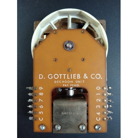 GOTTLIEB - Compteur Score - 100pt - 1967 - Decagon