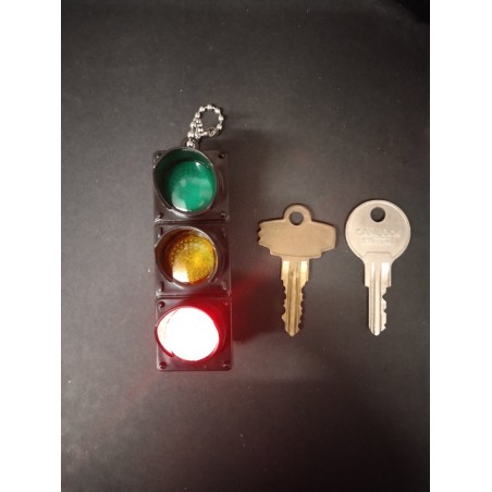 Porte Clé - The Getaway High Speed II - Feu Tricolore Lumineux - 3D