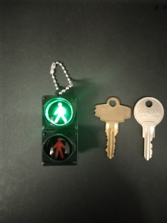 Porte Clé - Feu Piéton - 3D