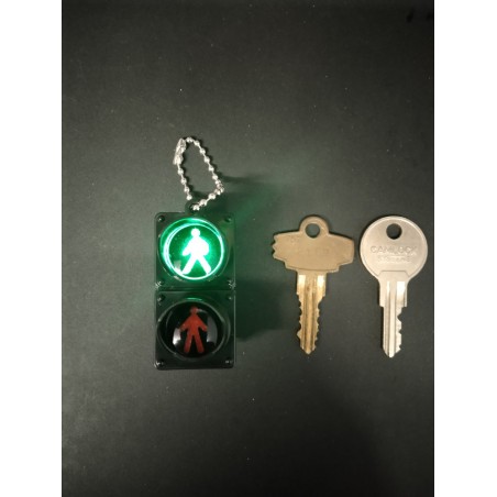 Porte Clé - Feu Piéton - 3D