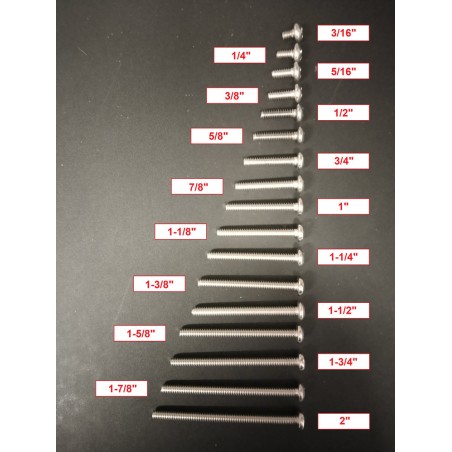 Screw - 6-32 - philips pan head - Stainless Steel