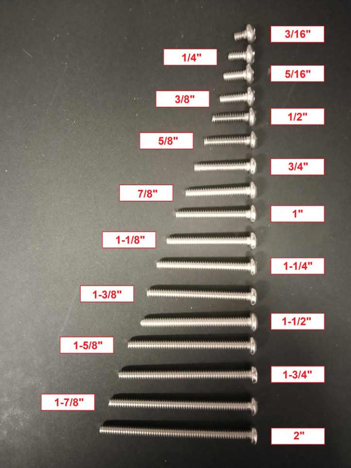 Vis 6-32 - Cruci - Bombée - INOX