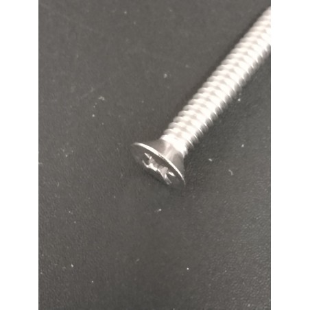 Screw - 6-32 - philips flat head - Stainless Steel