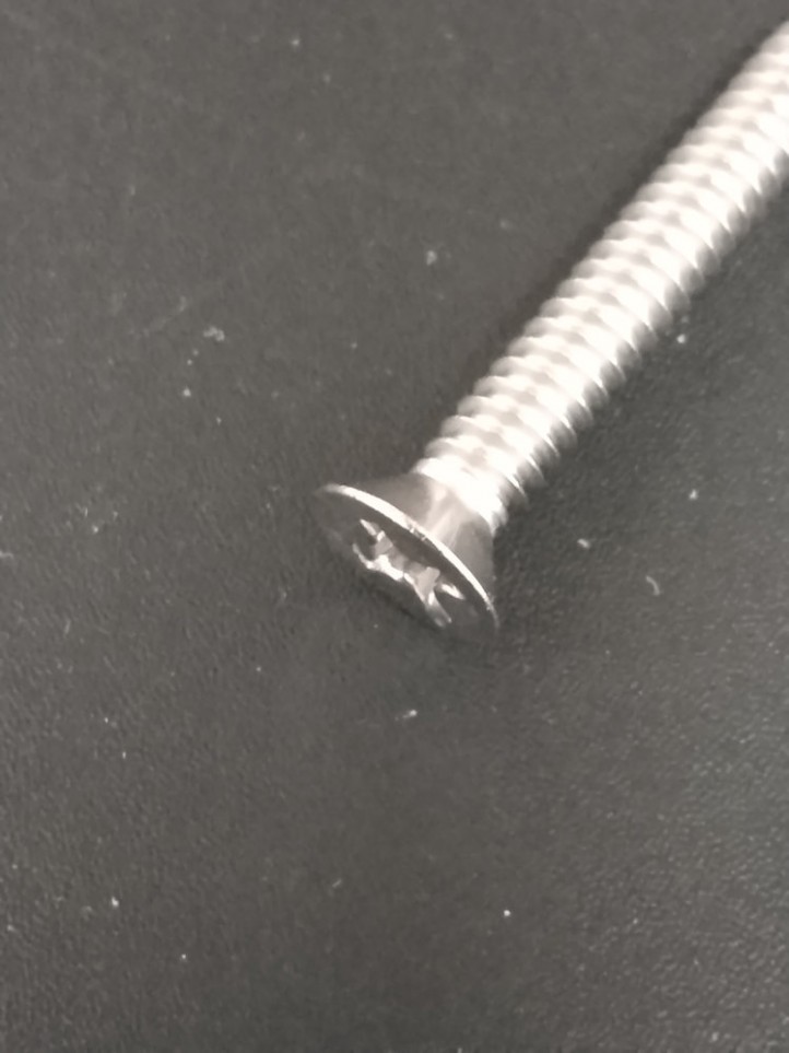 Screw - 6-32 - philips flat head - Stainless Steel