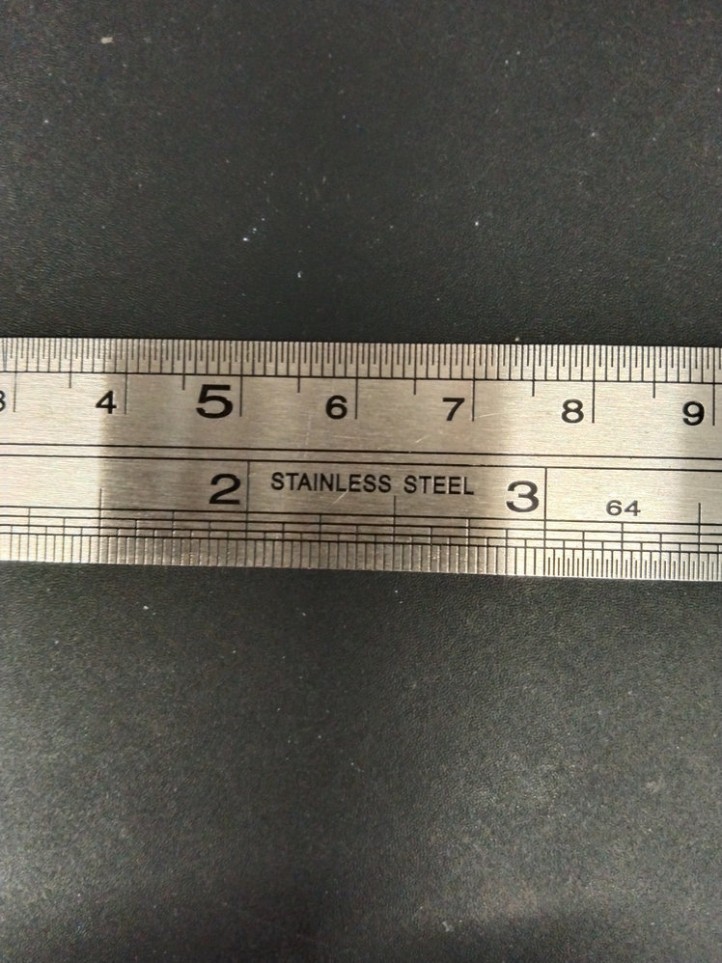 Réglet - cm / inch - INOX