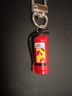 Porte Clé - Rescue 911 - Extincteur - 3D