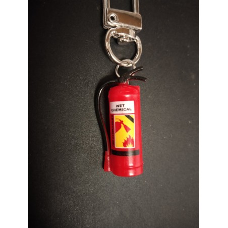 Porte Clé - Rescue 911 - Extincteur - 3D