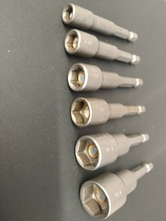 Magnet Nutdriver Bit - 6 Sizes