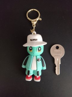 Porte Clé - Pokemon - Carapuce avec Chapeau - 3D