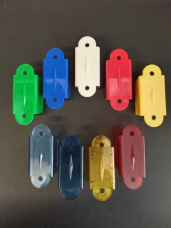 Pont de Couloir - 2-1/8" - Bords Arrondis - 9 couleurs