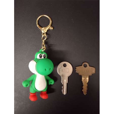 Porte Clé - Mario - Yoshi / Vert - 3D