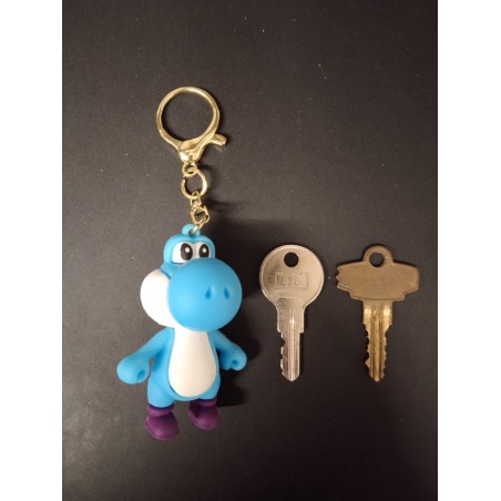 Porte Clé - Mario - Yoshi / Bleu - 3D