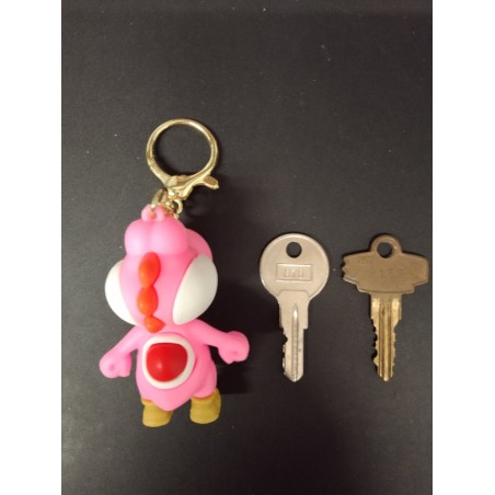 Porte Clé - Mario - Yoshi / Rose - 3D