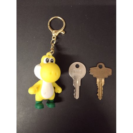 Porte Clé - Mario - Yoshi / Jaune - 3D