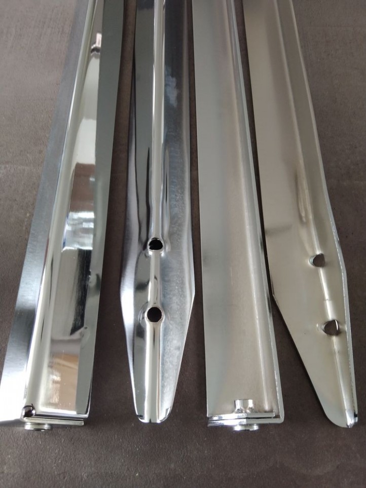 BALLY / WILLIAMS - 4x Leg 28-1/2" - CHROME