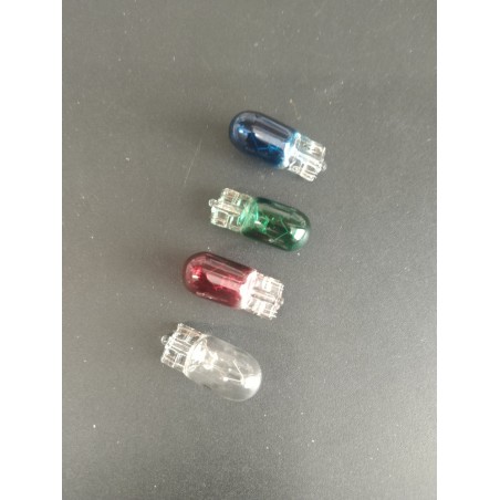 T10 - 12V / 5W - 4 colors