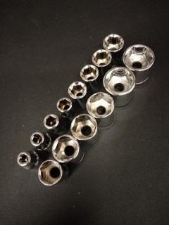 HEX Nutdriver Bit - Set of 14 - Imperial