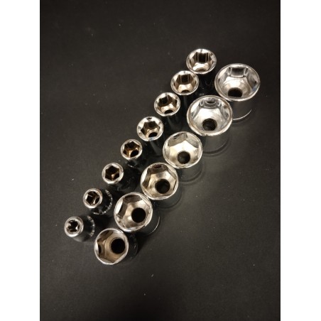 HEX Nutdriver Bit - Set of 14 - Imperial