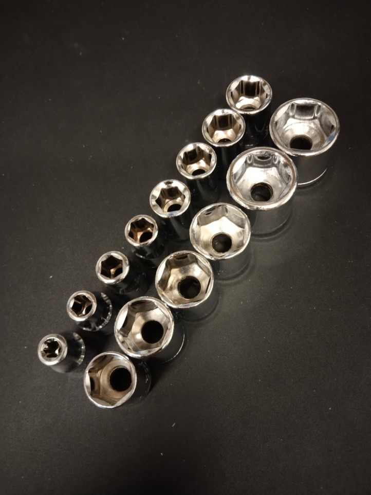 HEX Nutdriver Bit - Set of 14 - Imperial