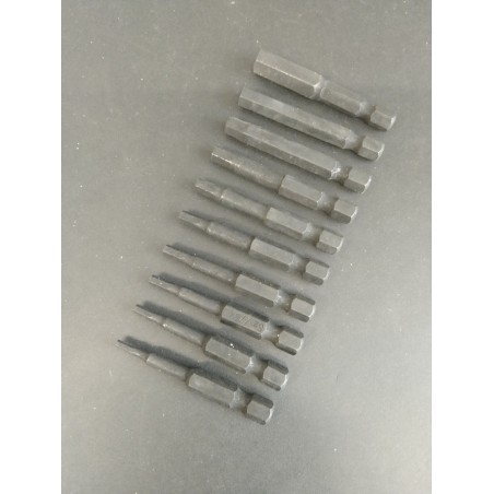 Allen Bit 1/4" - 10 Pieces