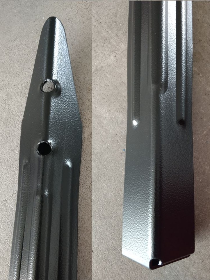 BALLY / WILLIAMS / JJP - 4x Leg 28-1/2" - Black Powder Coated