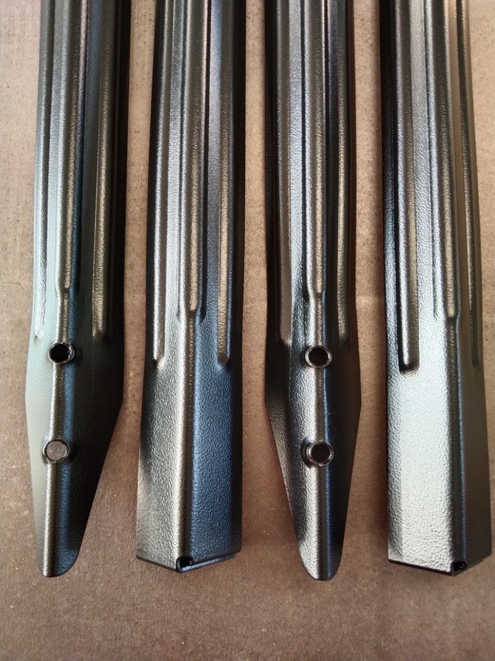 BALLY / WILLIAMS / JJP - 4x Leg 28-1/2" - Black Powder Coated