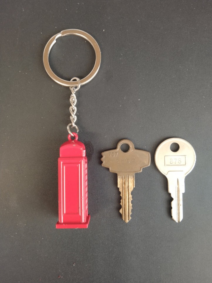 key Holder - The Beatles - UK Phonebooth - 3D