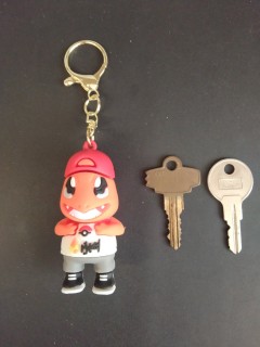 Porte Clé - Pokemon - Salamèche écolier - 3D