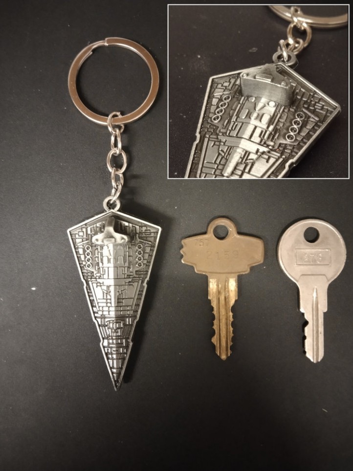 Key Holder - Star Wars - Imperial Ship - 3D