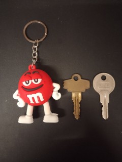 Key Holder - m&m's - Red