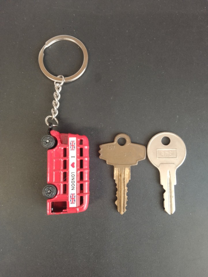 key Holder - The Beatles - UK Bus - 3D