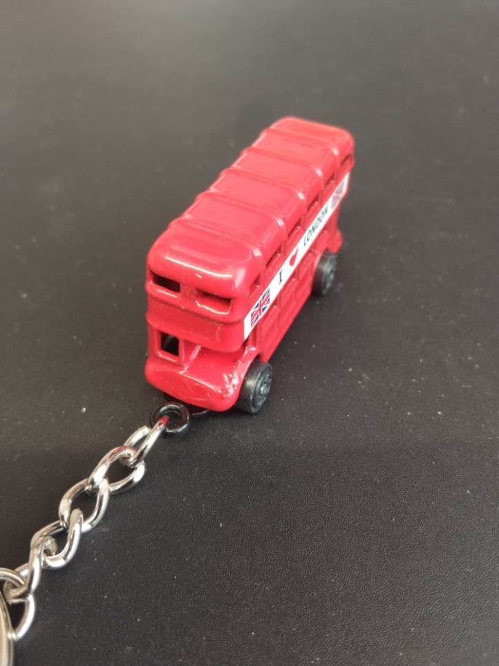 key Holder - The Beatles - UK Bus - 3D