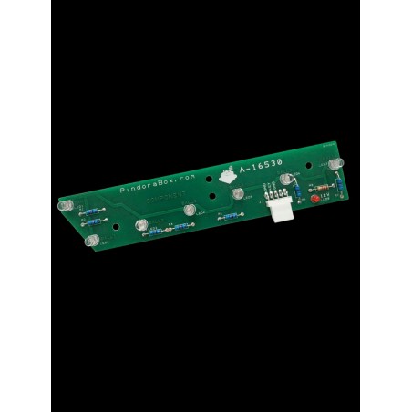 7 LED Opto Trough Board A-16530