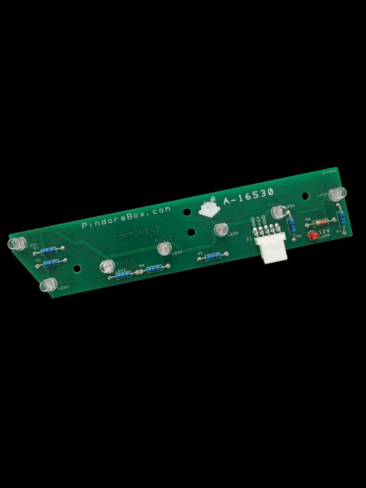 7 LED Opto Trough Board A-16530 7 LED Opto Trough Board A-16530