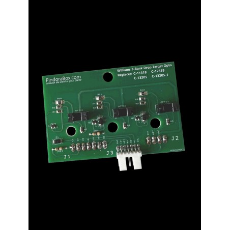 System 11 3 Bank Drop Target Opto Board C-13205-1