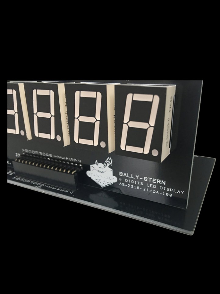 Afficheur 6 Digit Bally/Stern