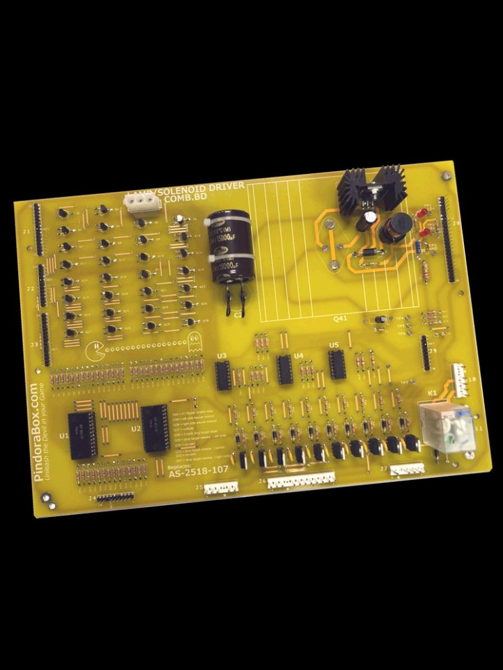 Bally Lamp/Solenoid Combination Board AS-2518-107 Bally Lamp/Solenoid Combination Board AS-2518-107