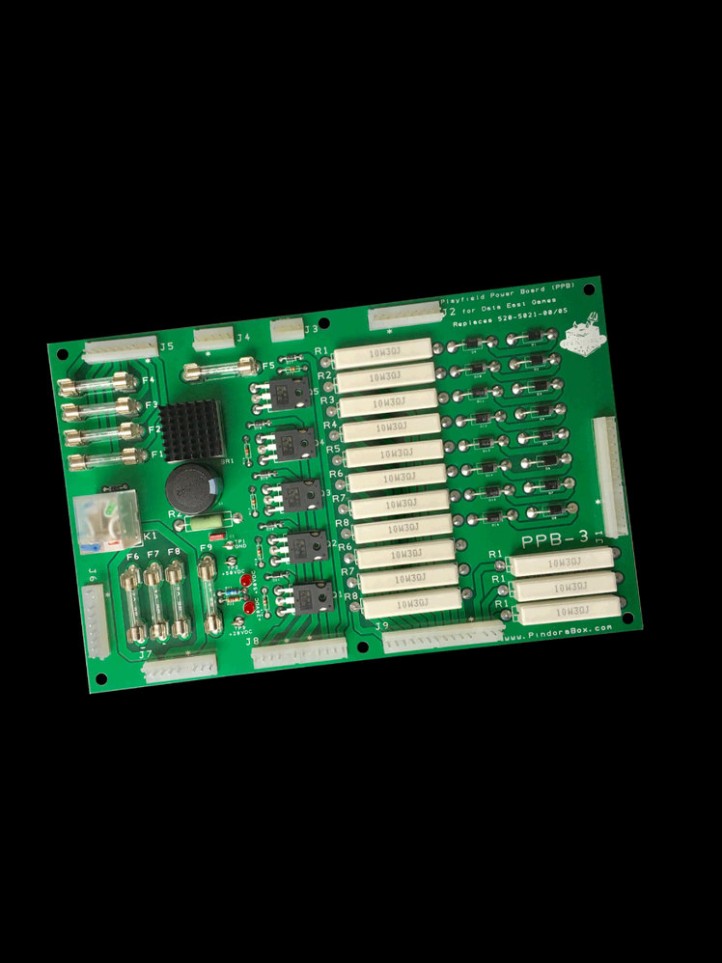 Data East / SEGA Playfield Power Board 520-5021-00 Data East / SEGA Playfield Power Board 520-5021-00