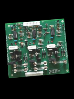Data East 3 Flipper Board  520-5033-03