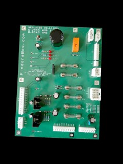 Williams/Data East Power Supply Board D-8345 D-7999