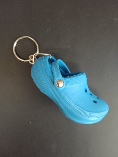 Porte Clé - Chaussures - Crocs Bleue - 3D