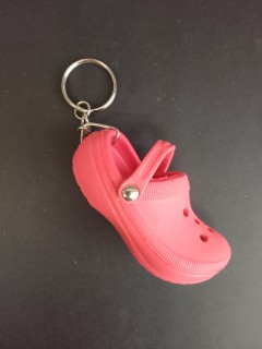 Porte Clé - Chaussures - Crocs Rouge - 3D