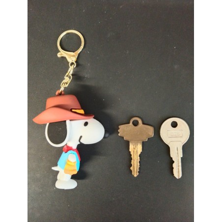 Porte Clé - Snoopy - Cowboy - 3D
