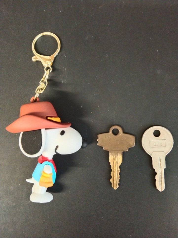 Key Holder - Snoopy - Cowboy - 3D