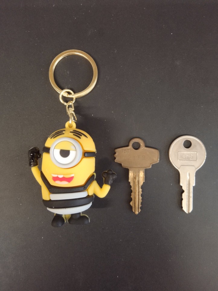 Key Holder - Minions - Stuart - 3D