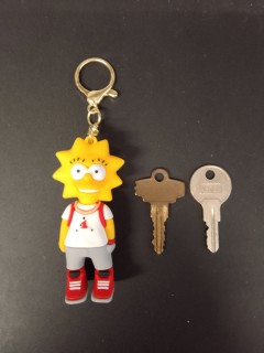 Porte Clé - The Simpsons - Lisa - 3D