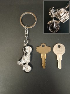 Porte Clé - Moto - Harley - 3D