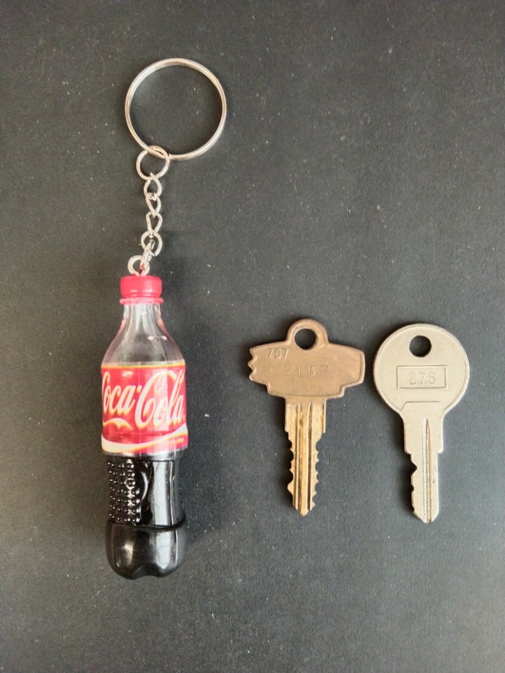 Key Holder - Coca Cola - Bottle - 3D