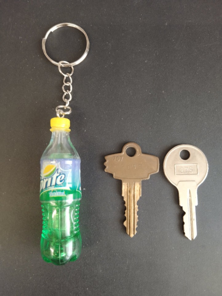 Key Holder - Sprite - Bottle - 3D